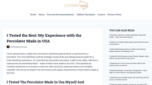 I Tested the Best: My Experience with the Percolator Made in USA - coffee percolator made in usa