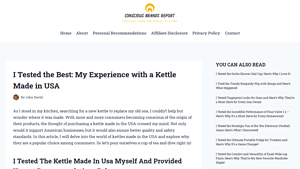 I Tested the Best: My Experience with a Kettle Made in USA - tea kettle made in usa