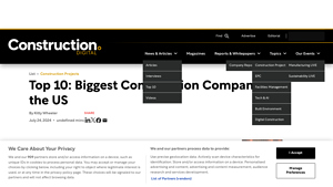 Top 10: Biggest Construction Companies in the US - major construction companies in usa