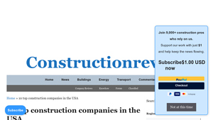 10 top construction companies in USA - major construction companies in usa