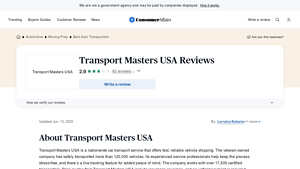 Transport Masters USA Reviews 2025: See What Customers Are Saying - transport masters usa