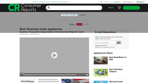 Best American-made appliances - Consumer Reports - dishwashers made in usa