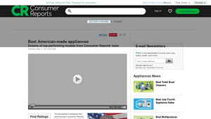Best American-made appliances - Consumer Reports - washing machines made in usa