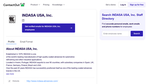 INDASA USA, Inc. - Company Profile & Staff Directory | ContactOut - indasa usa inc