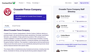 Crusader Fence Company - High-Quality Fencing Solutions