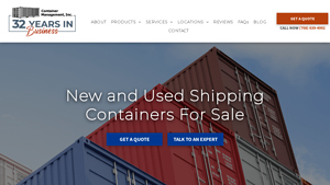 Shipping Containers for Sale | Container Management Inc. - usa container co inc