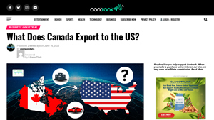 What Canada Exports to the US: Top Trade Goods - canadian exports to usa