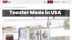 Top 6 Toaster Made in USA in 2025: Built to Last - CookwareHere - toaster made in usa
