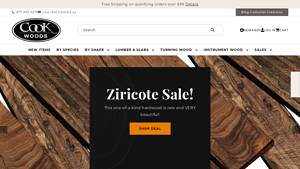 Cook Woods - Exotic Lumber & Turning Wood