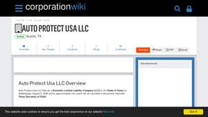 Auto Protect Usa LLC - Company Profile - Corporation Wiki - auto protect usa