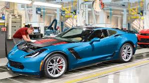 Powerful Corvette: C7 Production Line ...