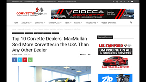 Top 10 Corvette Dealers: MacMulkin Sold More Corvettes in the USA Than ... - largest corvette dealer in usa