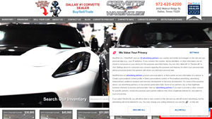 Used Corvettes For Sale in Dallas Texas at Corvette Warehouse - corvette usa