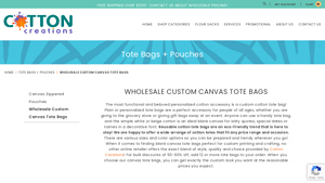 Custom Printed Tote Bags | No Minimum Order Requirement - canvas bags made in usa