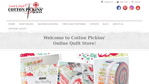 Cotton Pickins' Online Quilt Fabric Shop - largest fabric store in usa