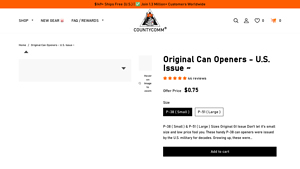 Original Can Openers - U.S. Issue ~ – CountyComm - can opener made in usa