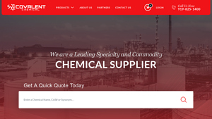 Covalent Chemical: Specialty Chemical Distributor - Supplier of ... - usa chemical supply