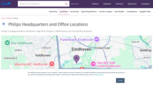 Philips Headquarters and Office Locations - Craft.co - philips electronics usa