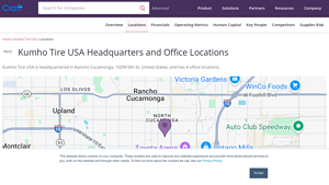 Kumho Tire USA Headquarters and Office Locations - Craft - kumho tire usa inc