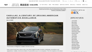 Cadillac: A Century of Driving American Automotive Excellence - is cadillac made in the usa