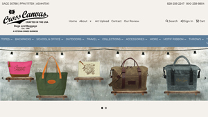 Cross Canvas Company | Promotional Products Provider | Asheville ... - canvas bags made in usa