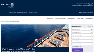 Last-Minute Cruises - United Cruises - United Airlines - last minute cruise deals for seniors from usa