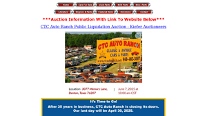 CTC Auto Ranch - classic auto usa