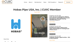 Hobas Pipe USA, Inc. | CUIIC Member | Canadian Underground ... - hobas pipe usa inc