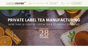 Private Label Tea Manufacturing | Tea Packaging | Custom Co-Pak - tea manufacturers in usa