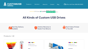 CustomUSBMemory | Shop for Bulk Custom USB Drives - custom usb usa