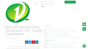 Best 10 Wholesale Fabric Distributors USA (2024 Update) - Cxdqtextile - fabric suppliers usa
