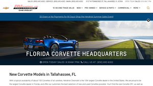 Florida Corvette Headquarters - Dale Earnhardt Jr. Chevy - largest corvette dealer in usa