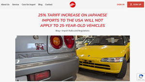 How will Japanese Car Tariffs Affect JDM Imports to the USA? - import tax from japan to usa