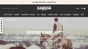 EVERYDAY CARRY (EDC) FIXED BLADE KNIVES | 100% USA MADE - Dawson Knives - usa made blades