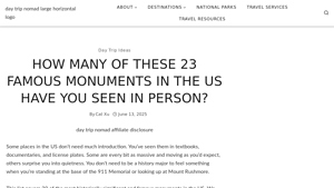 How Many of These 23 Famous Monuments in the US Have You Seen in Person? - important monuments in the usa