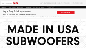 Made in USA Subwoofers - DD Audio - speakers made in usa