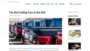 The Top Selling Vehicles in Each USA State - Dealer One Stop - best selling vehicles in usa