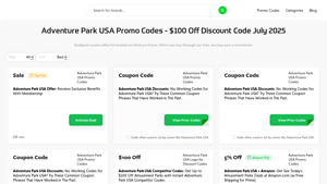 Adventure Park USA Promo Codes - $100 Off in July 2025 - Dealspotr - adventure park usa deals