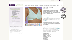 Original Un-Bra® - Decent Exposures, Inc. - bras made in usa