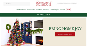 Decorator's Warehouse - Christmas Decorations