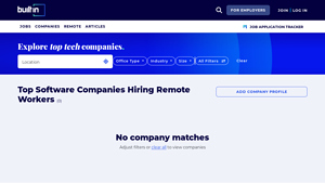 Top Software Companies Hiring Remote Workers 2025 | Built In - builtin startup company software house in usa