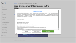 App Development Companies in the USA - DevX - mobile app development company in usa