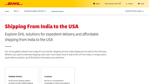Shipping From India to the USA - DHL - courier service from india to usa