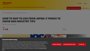 How to ship to USA from Japan | DHL Express Japan - import duties from japan to usa