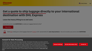 Ship luggage directly to your destination with DHL Express - ship luggage within usa