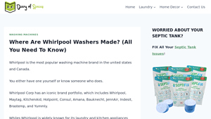 Where Are Whirlpool Washers Made? (All You Need To Know) - washing machines made in usa