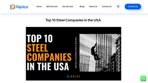 Top 10 Steel Companies in the USA - Digoice - steel companies in usa