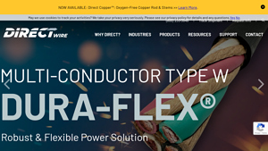 Direct Wire | Industrial Wire & Cable Manufacturer - wire manufacturers usa
