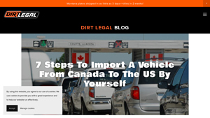 7 Steps to Import a Vehicle From Canada to the US by Yourself - Dirt Legal - canadian car import to usa
