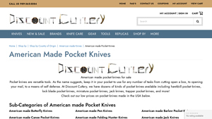 American made Pocket Knives - Discount Cutlery - pocket knives made in usa